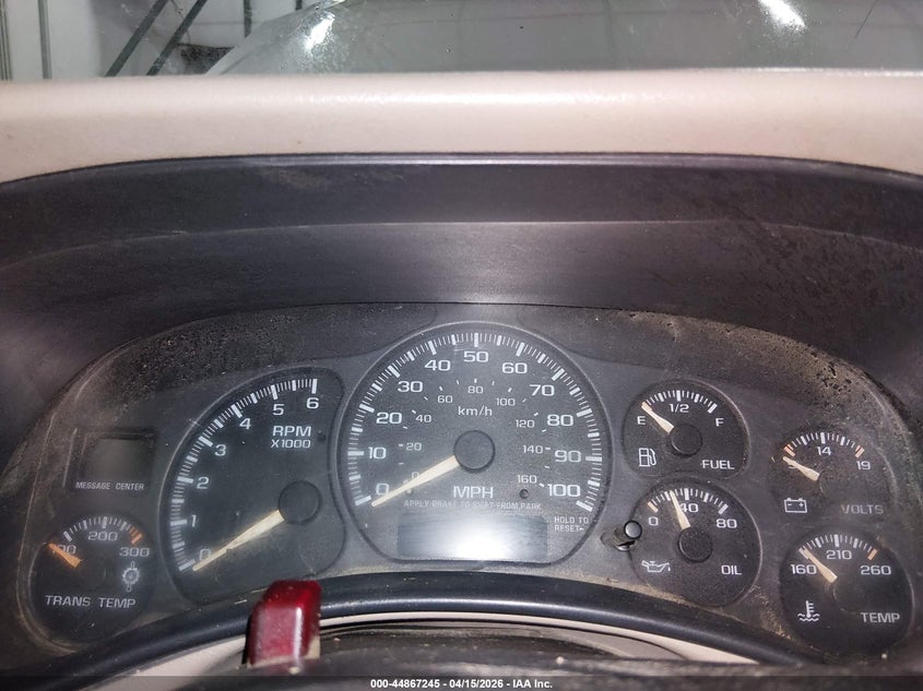 2002 Chevrolet Silverado 1500Hd Ls VIN: 1GCGK13U62F196233 Lot: 44867245