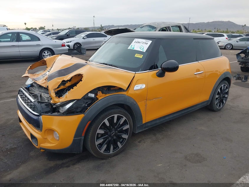 Vin: wmwxp7c56f2a33477, lot: 45364561, mini hardtop cooper s 20152