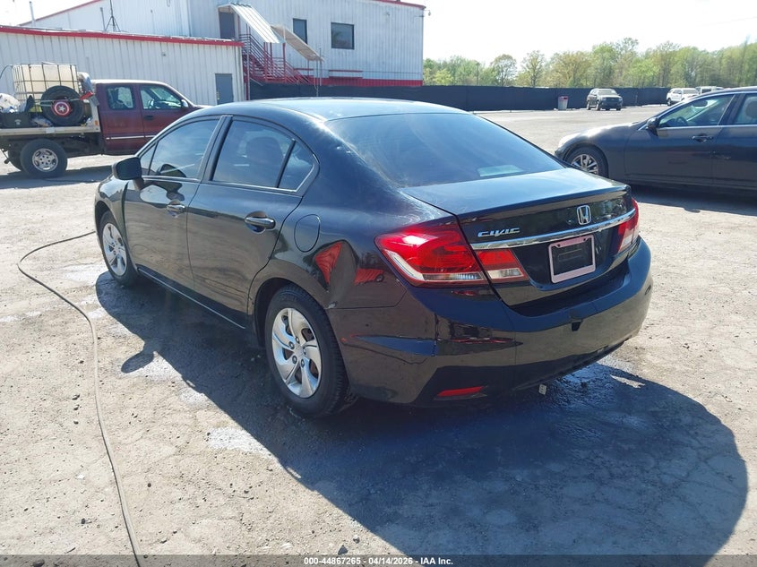 2015 Honda Civic 1.8 Lx black Lot 111044867265 Vin 19XFB2F5XFE296146