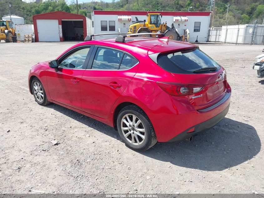 Vin: jm1bm1n71g1349438, lot: 45364578, mazda mazda3 i grand touring 20163