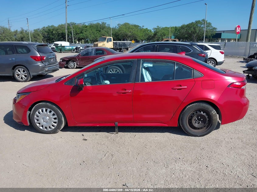 2020 Toyota Corolla Le VIN: 5YFEPRAE1LP021806 Lot: 44867289