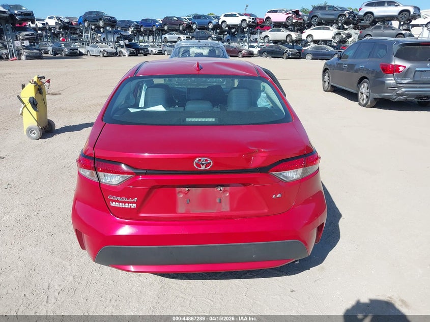 2020 Toyota Corolla Le VIN: 5YFEPRAE1LP021806 Lot: 44867289