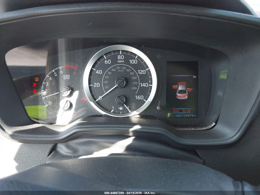 2020 Toyota Corolla Le VIN: 5YFEPRAE1LP021806 Lot: 44867289