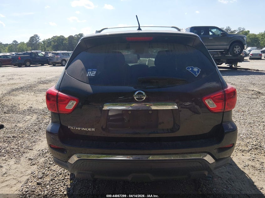 2017 Nissan Pathfinder S VIN: 5N1DR2MN3HC909929 Lot: 44867299