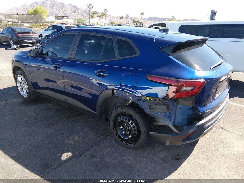 2024 Chevrolet Trax 1.2 Fwd Sp blue Lot 111044867313 Vin KL77LFE29RC094407