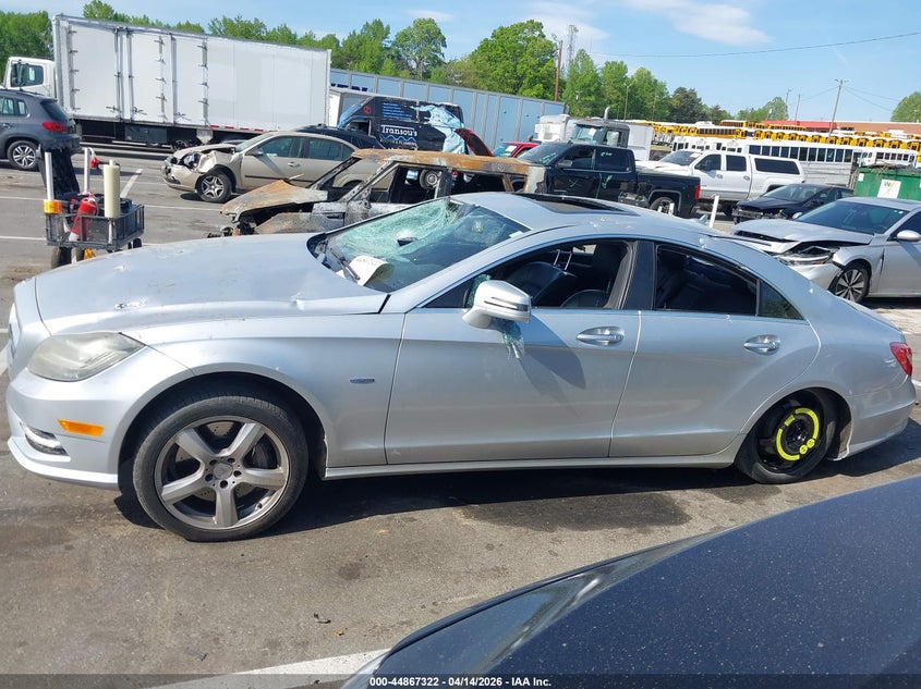 2012 Mercedes-Benz Cls 550 VIN: WDDLJ7DBXCA057017 Lot: 44867322