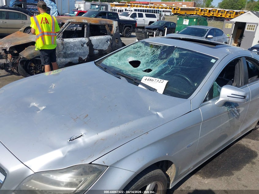 2012 Mercedes-Benz Cls 550 VIN: WDDLJ7DBXCA057017 Lot: 44867322