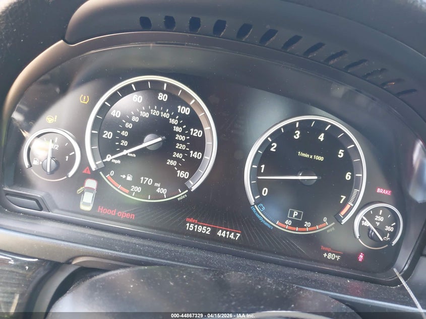 2016 BMW 535I VIN: WBA5B1C57GG552915 Lot: 44867329