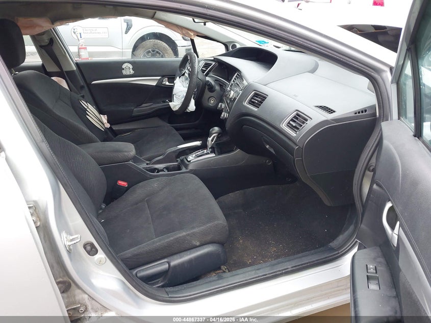 2013 Honda Civic 1.8 Ex silver Lot 111044867337 Vin 2HGFB2F81DH525021