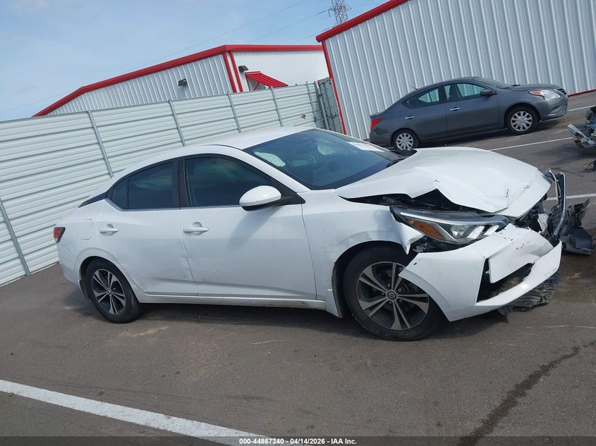 2022 Nissan Sentra Sv Xtronic Cvt VIN: 3N1AB8CVXNY271619 Lot: 44867340