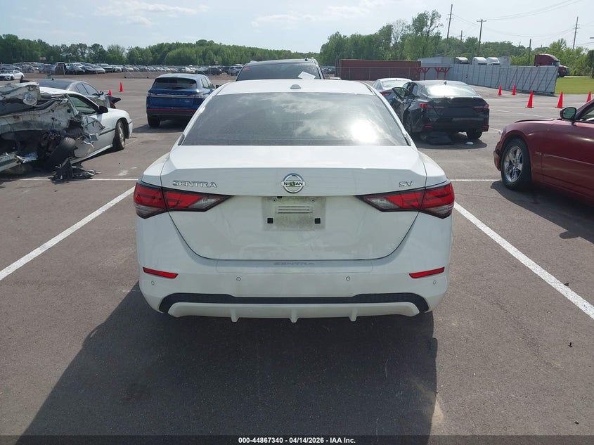 2022 Nissan Sentra Sv Xtronic Cvt VIN: 3N1AB8CVXNY271619 Lot: 44867340