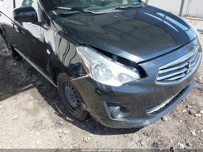 2019 Mitsubishi Mirage G4 Es VIN: ML32F3FJ8KHF18506 Lot: 44867342