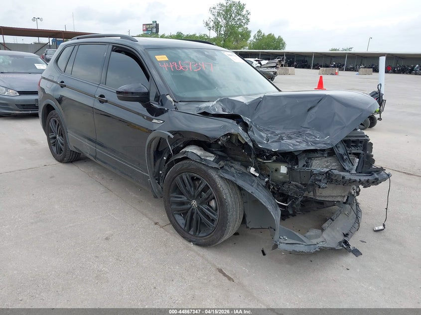 2022 Volkswagen Tiguan 2.0T Se R-Line Black VIN: 3VVCB7AX7NM097232 Lot: 44867347