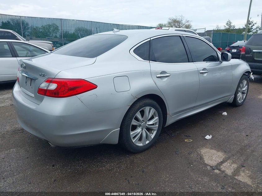 Vin: jn1by1ar8bm375881, lot: 45364660, infiniti m37x 20114