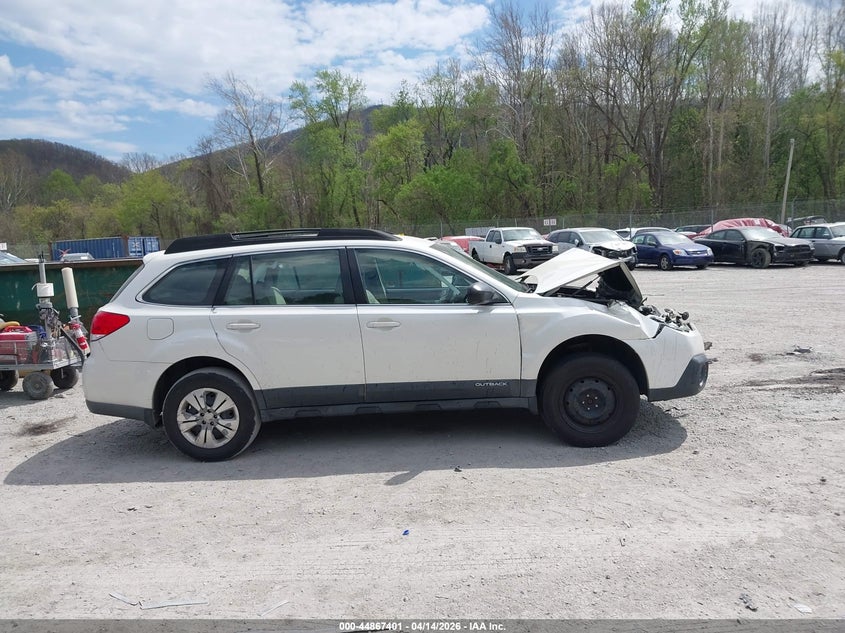 2013 Subaru Outback 2.5I VIN: 4S4BRBAC7D3324162 Lot: 44867401