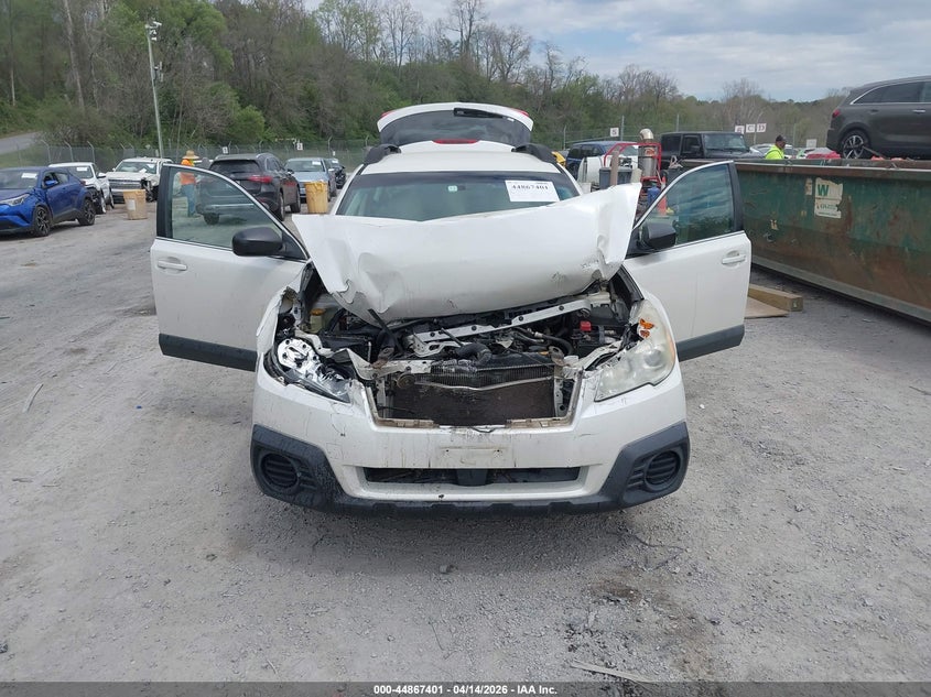 2013 Subaru Outback 2.5I VIN: 4S4BRBAC7D3324162 Lot: 44867401