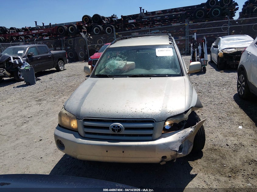 2006 Toyota Highlander Sport V6/V6 VIN: JTEGP21A760100050 Lot: 44867404