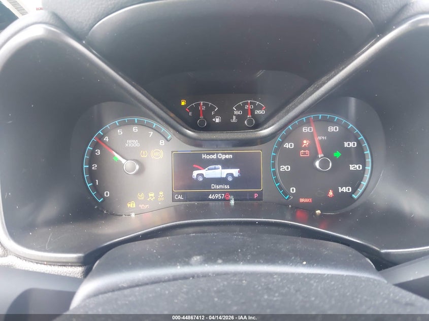 2019 Chevrolet Colorado Lt VIN: 1GCHSCEN9K1290416 Lot: 44867412