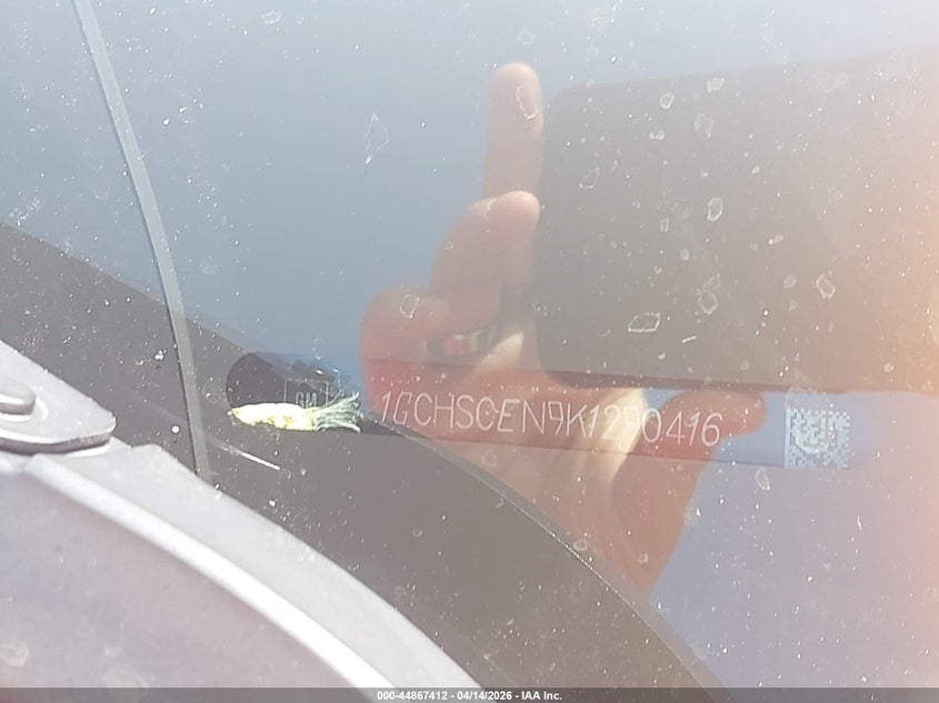 2019 Chevrolet Colorado Lt VIN: 1GCHSCEN9K1290416 Lot: 44867412