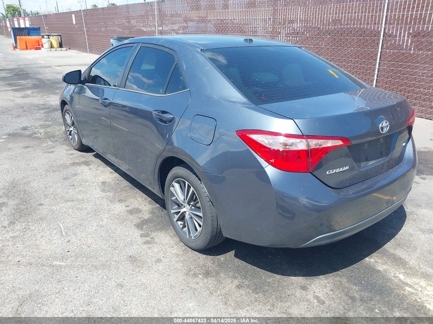 2017 Toyota Corolla Le