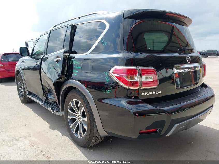 2020 Nissan Armada Sl 2Wd VIN: JN8AY2ND3L9112607 Lot: 44867439