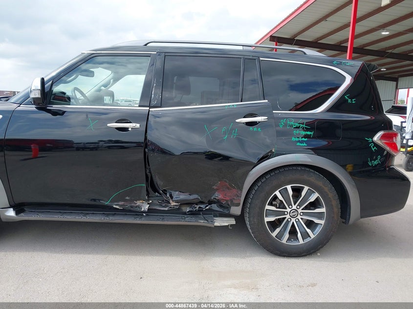 2020 Nissan Armada Sl 2Wd VIN: JN8AY2ND3L9112607 Lot: 44867439