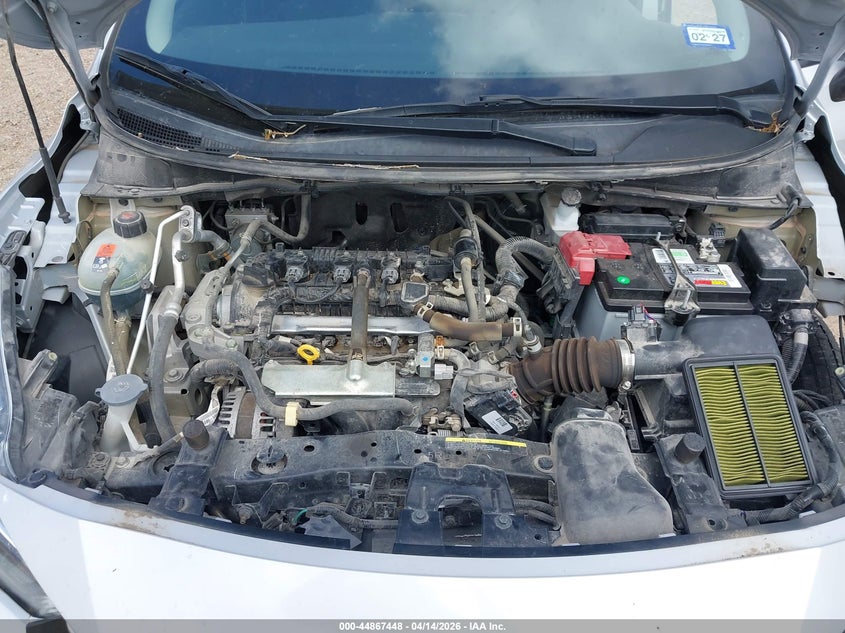 2022 Nissan Versa 1.6 S Xtronic Cvt VIN: 3N1CN8DVXNL828007 Lot: 44867448