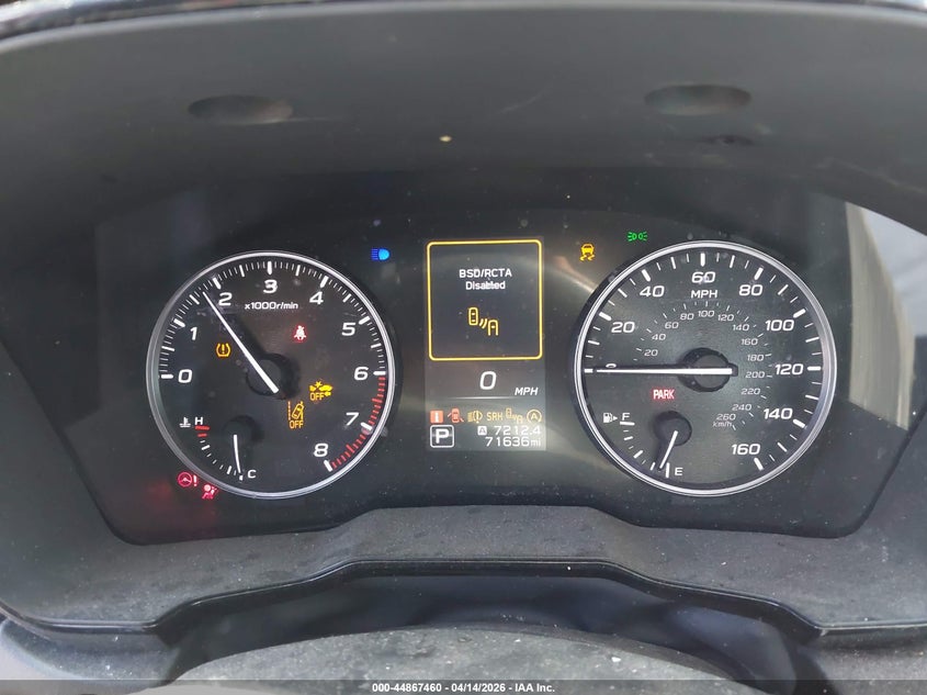 2022 Subaru Outback Premium VIN: 4S4BTAFC5N3196283 Lot: 44867460