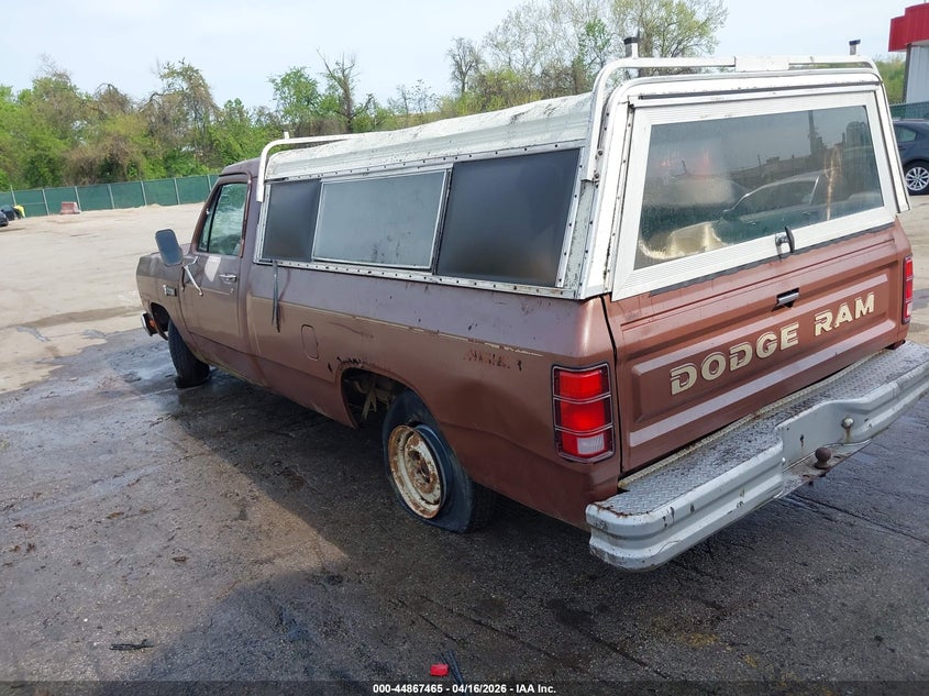 1984 DODGE D-SERIES auction photo 3