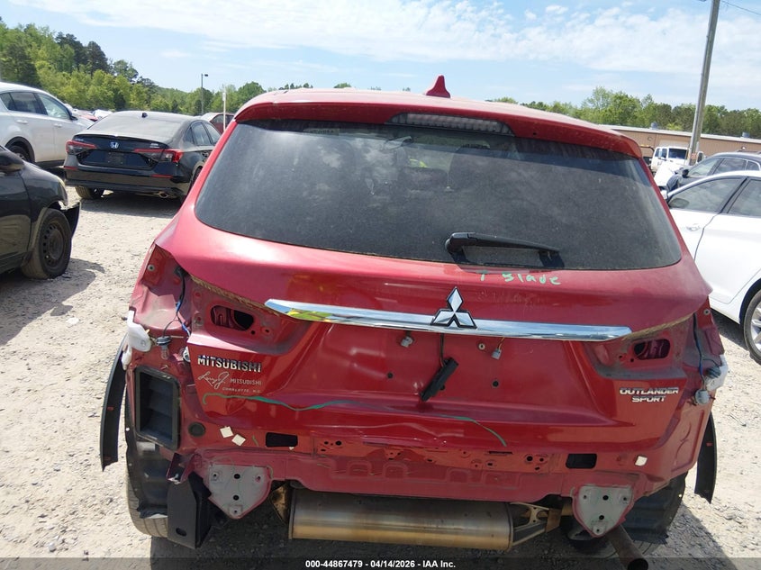 2019 Mitsubishi Outlander Sport 2.0 Es VIN: JA4AP3AU8KU030226 Lot: 44867479