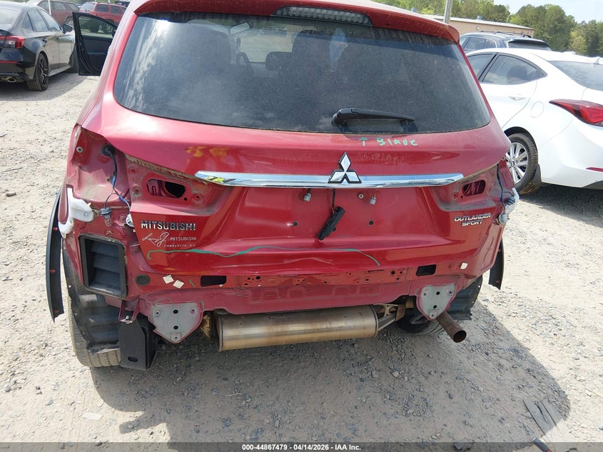 2019 Mitsubishi Outlander Sport 2.0 Es VIN: JA4AP3AU8KU030226 Lot: 44867479