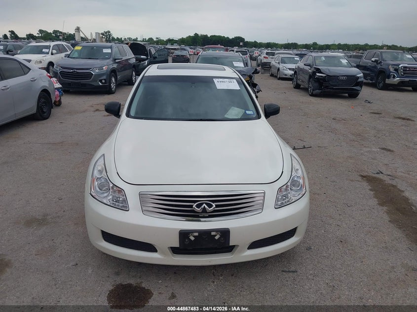 2007 Infiniti G35X VIN: JNKBV61F87M809845 Lot: 44867483