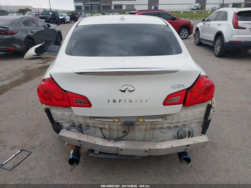 2007 Infiniti G35X VIN: JNKBV61F87M809845 Lot: 44867483