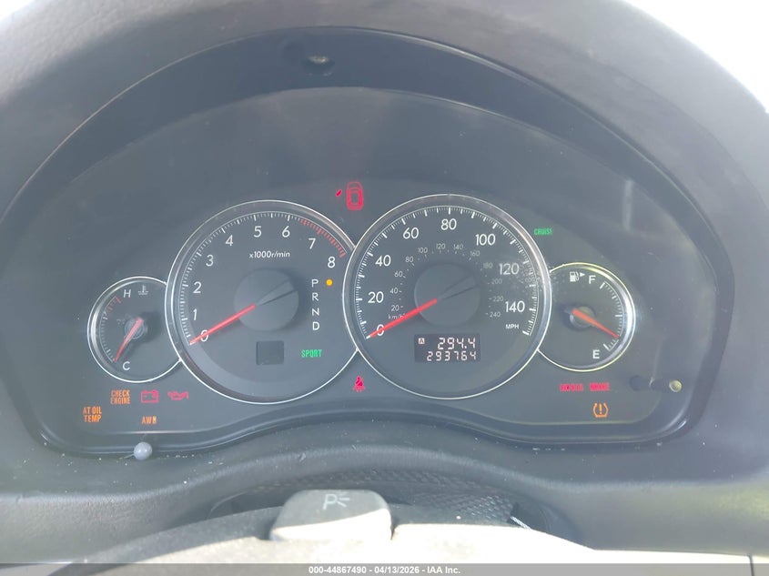 2008 Subaru Outback VIN: 4S4BP60C687357683 Lot: 44867490