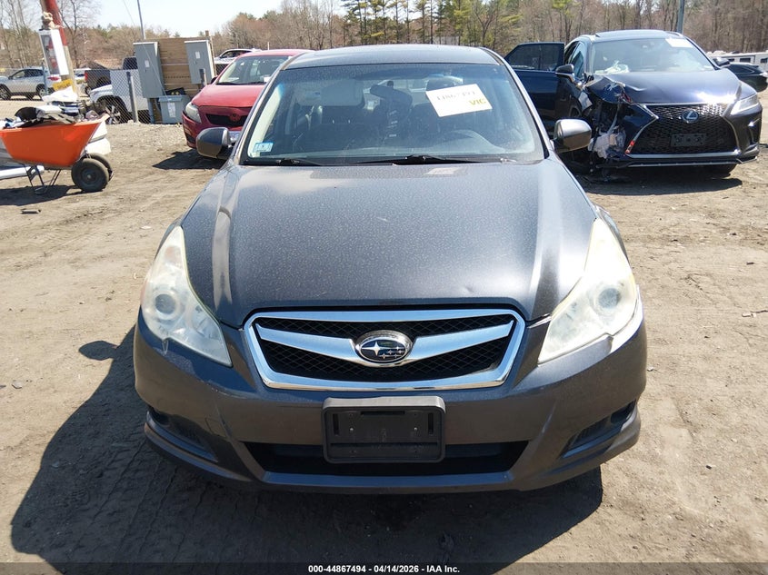 2012 Subaru Legacy 2.5I Premium VIN: 4S3BMBG69C3003744 Lot: 44867494