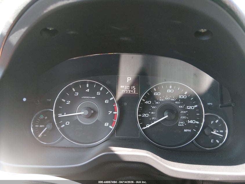 2012 Subaru Legacy 2.5I Premium VIN: 4S3BMBG69C3003744 Lot: 44867494