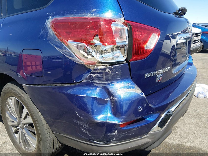 2019 Nissan Pathfinder Sv VIN: 5N1DR2MN0KC651151 Lot: 44867495