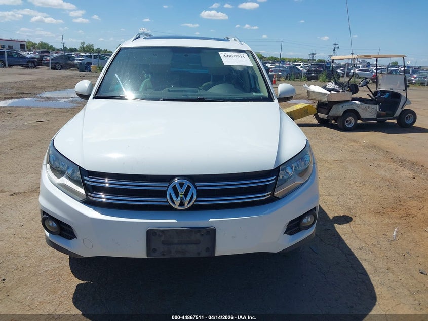 2015 Volkswagen Tiguan Se VIN: WVGAV7AX2FW516081 Lot: 44867511