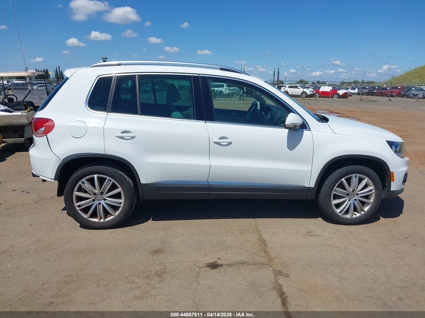 2015 Volkswagen Tiguan Se VIN: WVGAV7AX2FW516081 Lot: 44867511