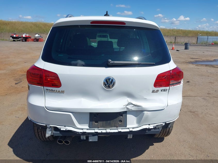 2015 Volkswagen Tiguan Se VIN: WVGAV7AX2FW516081 Lot: 44867511