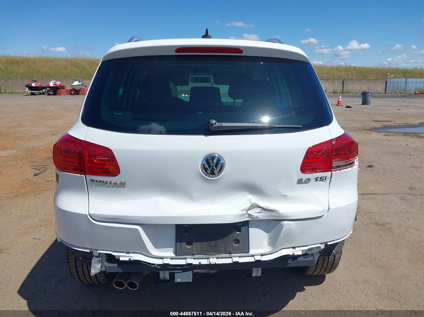 2015 Volkswagen Tiguan Se VIN: WVGAV7AX2FW516081 Lot: 44867511