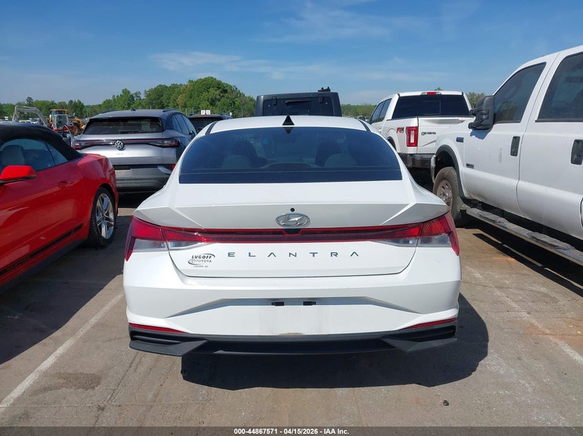2022 Hyundai Elantra Sel VIN: 5NPLM4AG3NH072468 Lot: 44867571