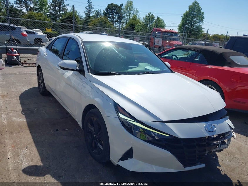 2022 Hyundai Elantra Sel VIN: 5NPLM4AG3NH072468 Lot: 44867571