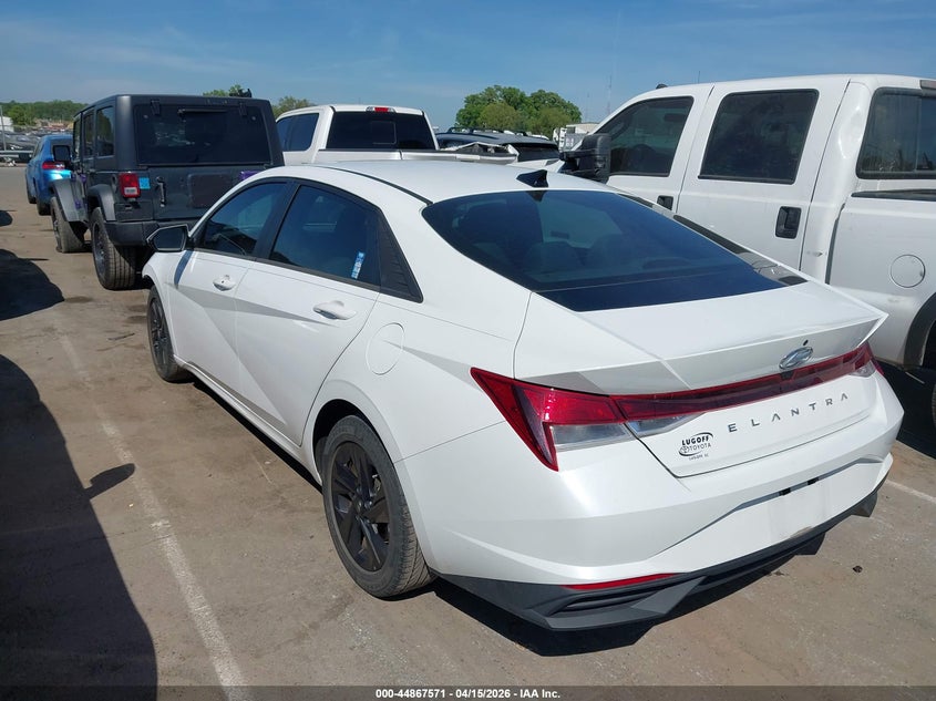 2022 Hyundai Elantra Sel VIN: 5NPLM4AG3NH072468 Lot: 44867571