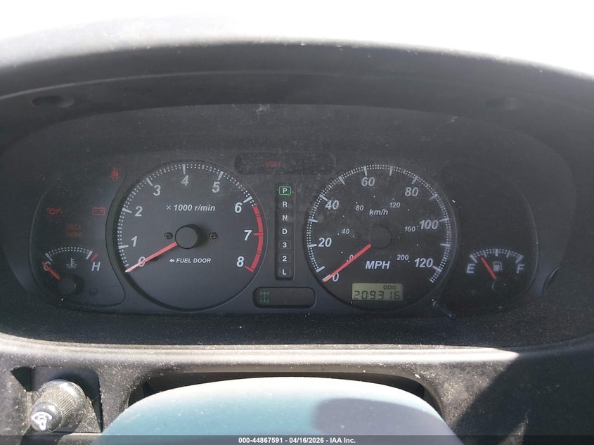 2000 Isuzu Rodeo Ls/Lse/S VIN: 4S2DM58W2Y4325821 Lot: 44867591