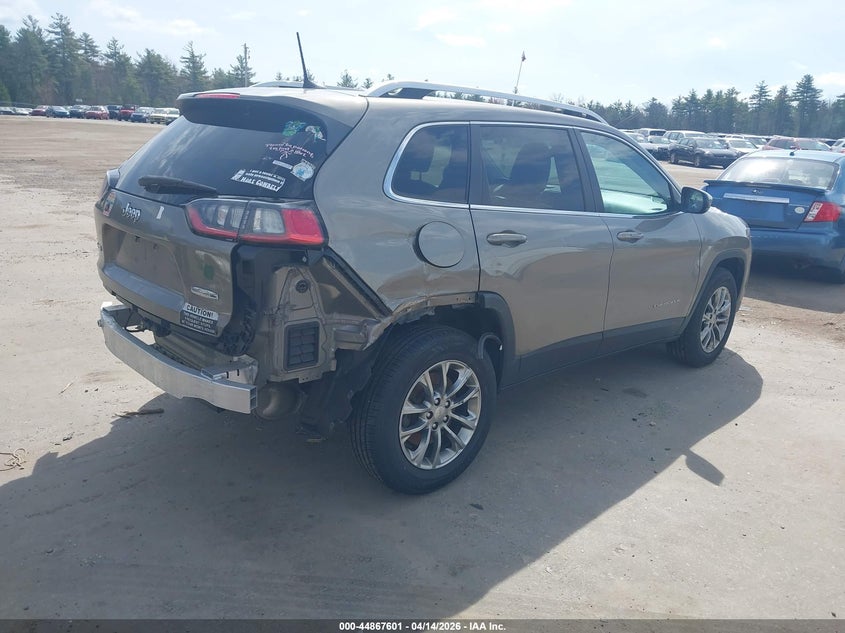 2020 Jeep Cherokee 2.4 Latitude Plus 4X4 grey Lot 111044867601 Vin 1C4PJMLB7LD651249