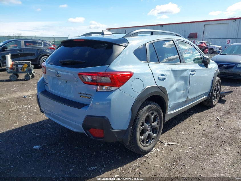 2021 Subaru Xv 2.5 Crosstrek Sport blue Lot 111044867610 Vin JF2GTHSC3MH208068