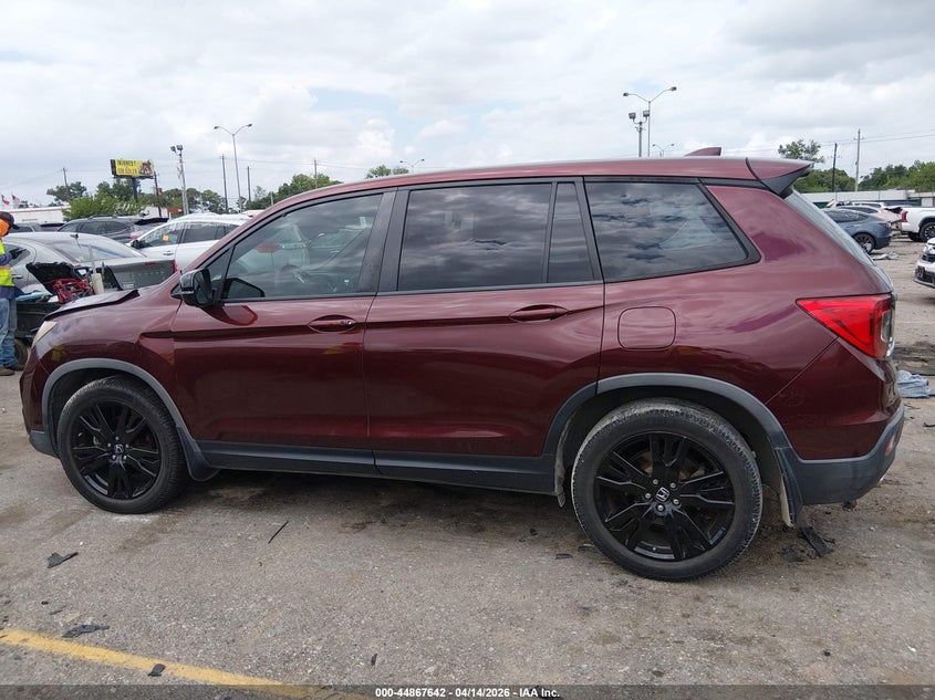 2019 Honda Passport Sport VIN: 5FNYF7H28KB011476 Lot: 44867642