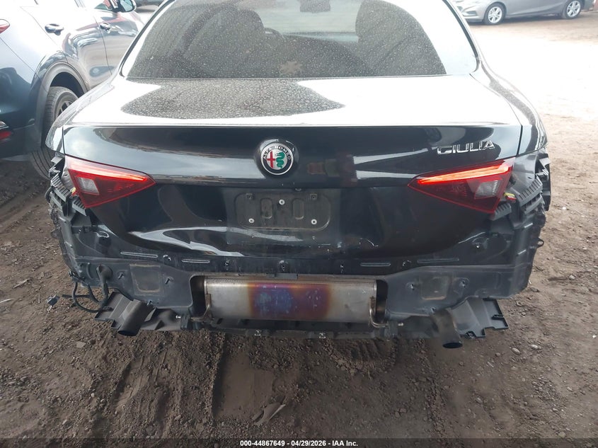 2019 Alfa Romeo Giulia Ti Sport Rwd VIN: ZARFAMBN6K7605289 Lot: 44867649