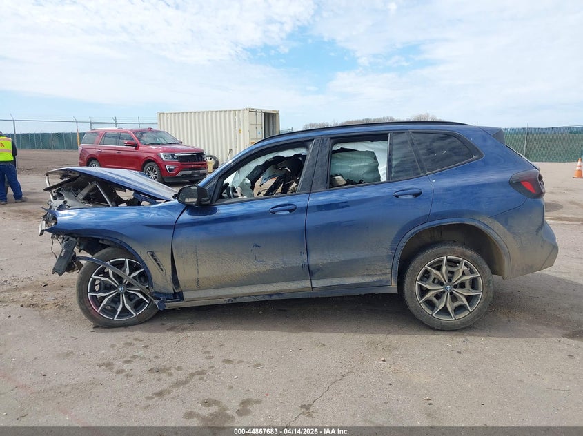 2022 BMW X3 xDrive30I VIN: 5UX53DP07N9N28548 Lot: 44867683